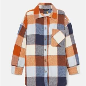Timberland Women's Oversized Flannel Shirt